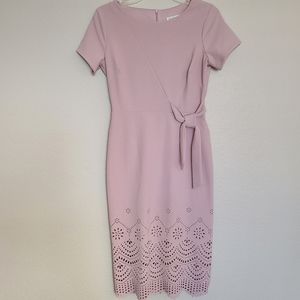 Pink laser cut dress!